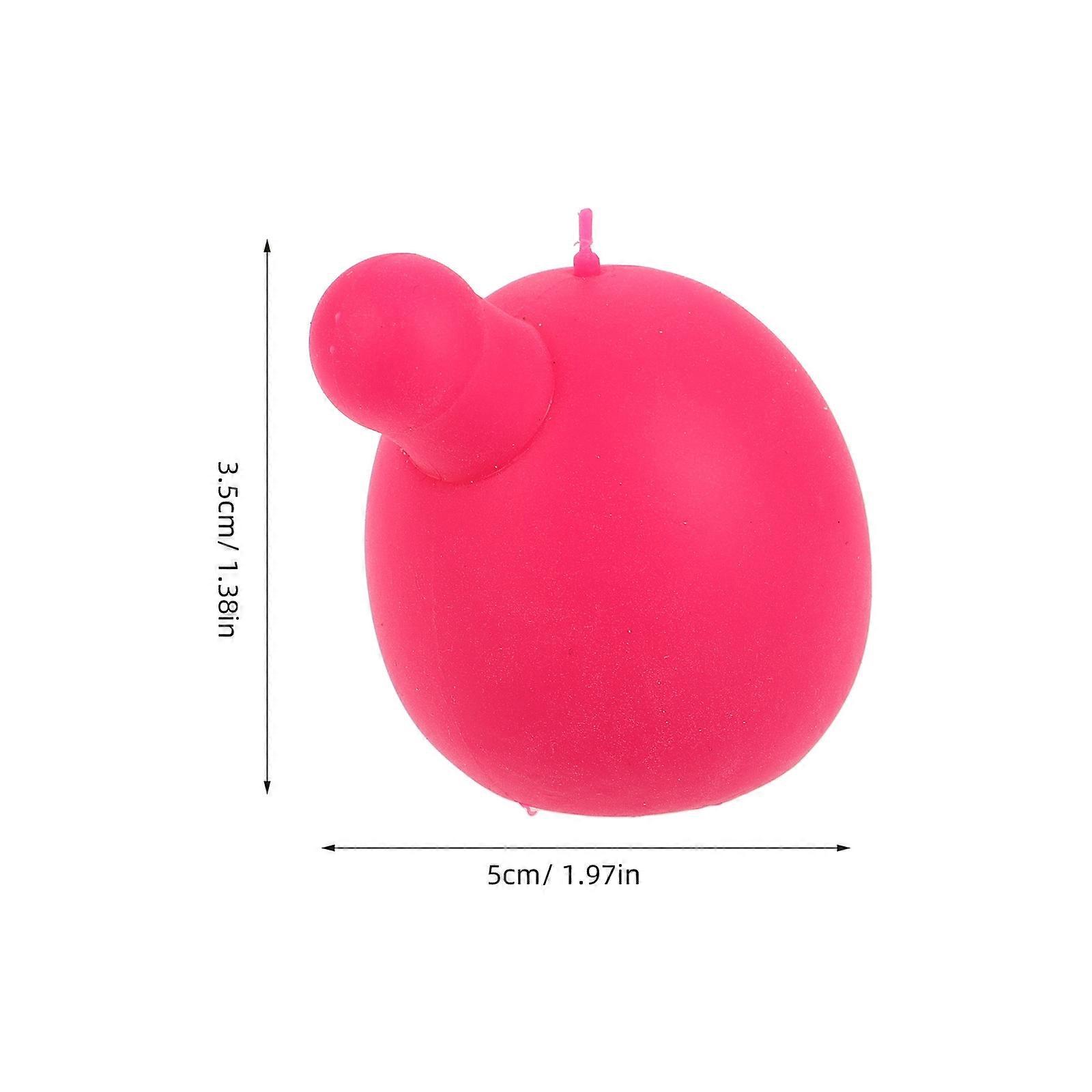 Rosy Squeeze Stress Ball Insert for Toy Making 10Pcs PVC Bubble Core