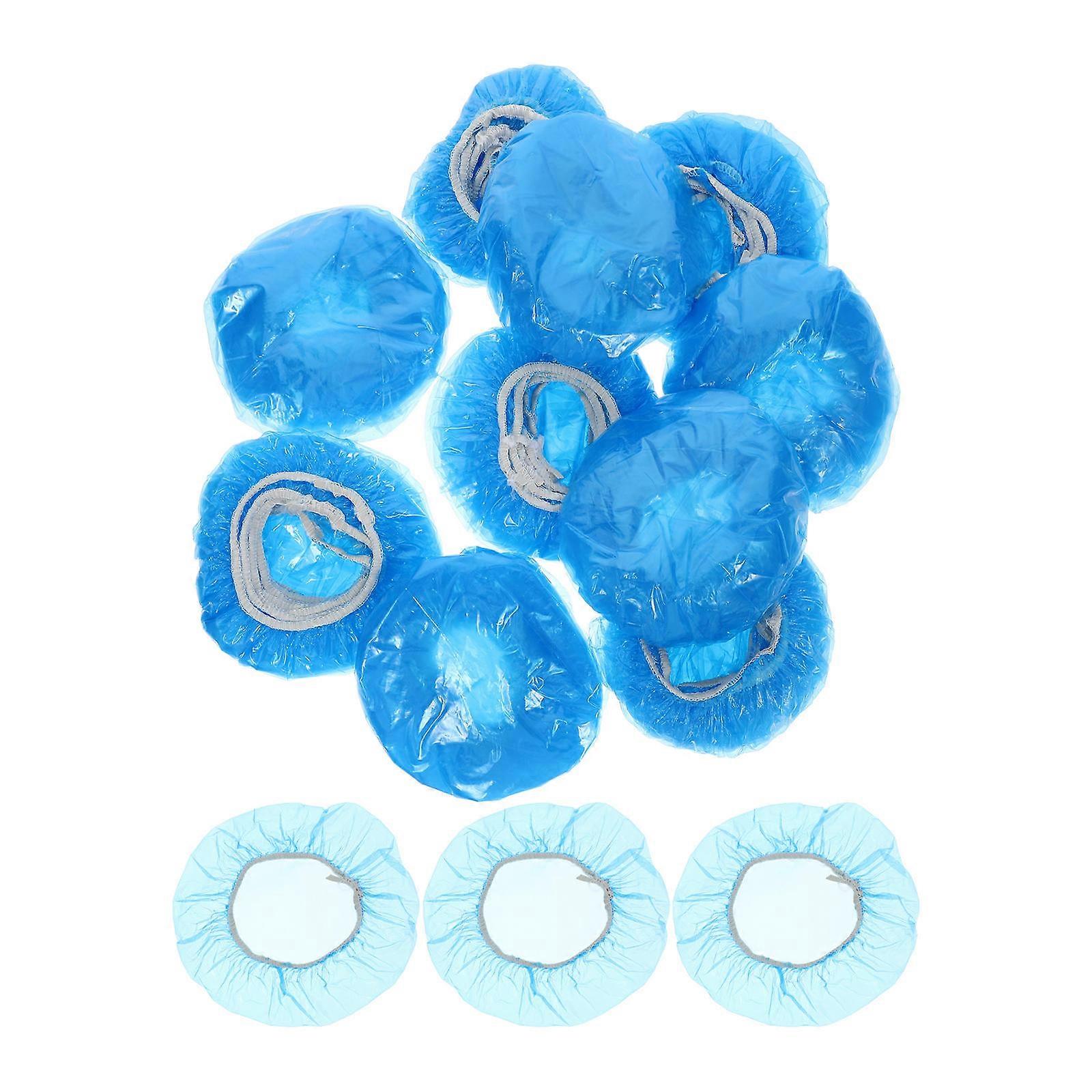 Blue Detector Cover for Fire Alarm Protective Dust Covers 100Pcs