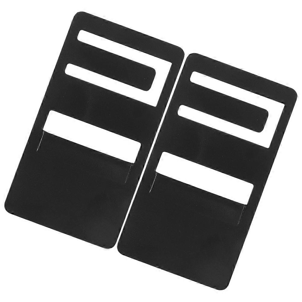 Durable Rv Refrigerator Door Prop Clips for Device 2Pcs ABS Material