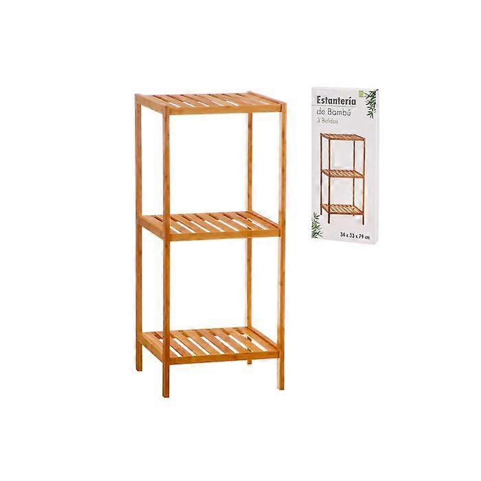 Étagère en bambou à 3 niveaux - Caison