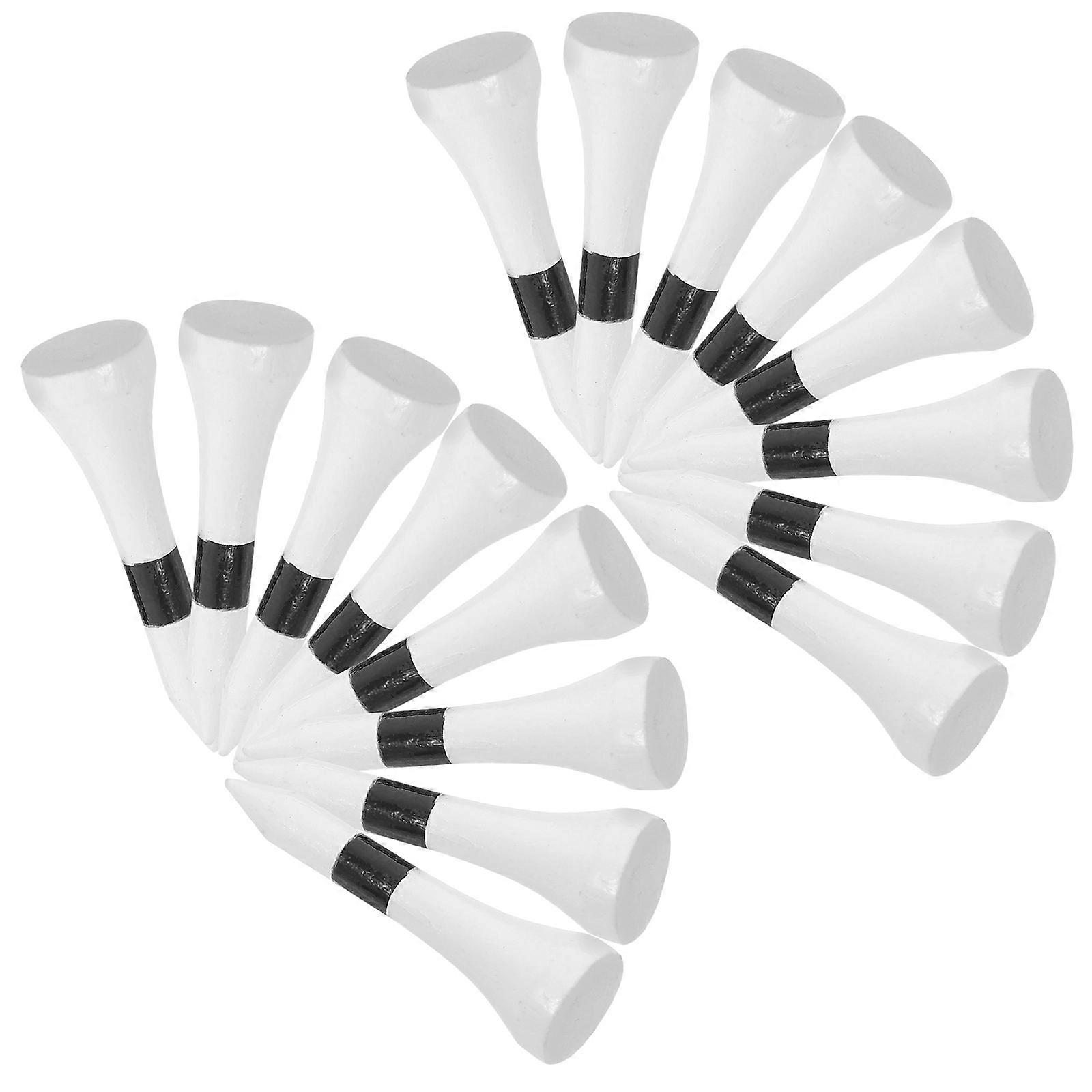 High Accuracy Golf Tees Wood Golf Tees for Practice 50Pcs Pack