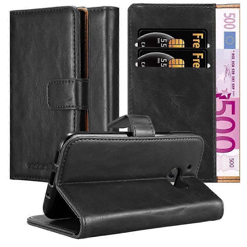 Beskyttelsesetui HTC ONE M10 etui - blank overflade og stativfunktion