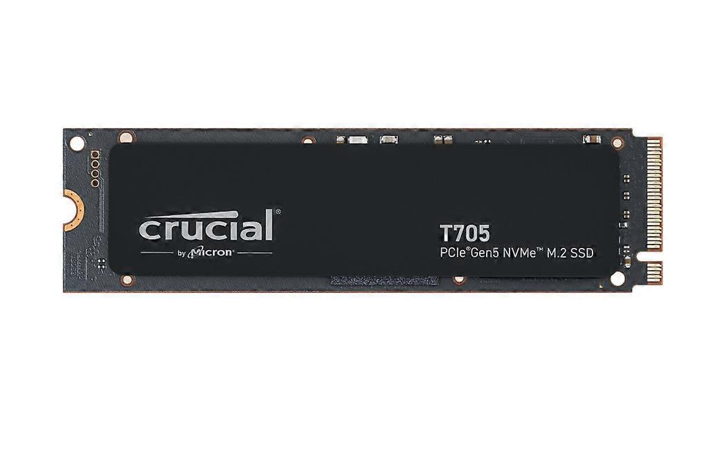 Crucial T705 - SSD - Kryptert - 1 TB - Intern - M.2 2280 - PCI Express 5.0 (nvme) - TCG Opal Encryption 2.01