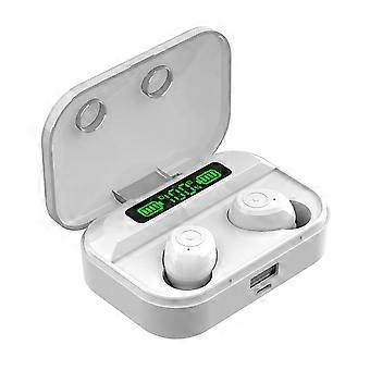 Tg01 Słuchawki kompatybilne z Bluetooth Stereo LED Cyfrowy wyświetlacz Douszne sterowanie dotykowe Bezprzewodowe słuchawki douszne dla firm
