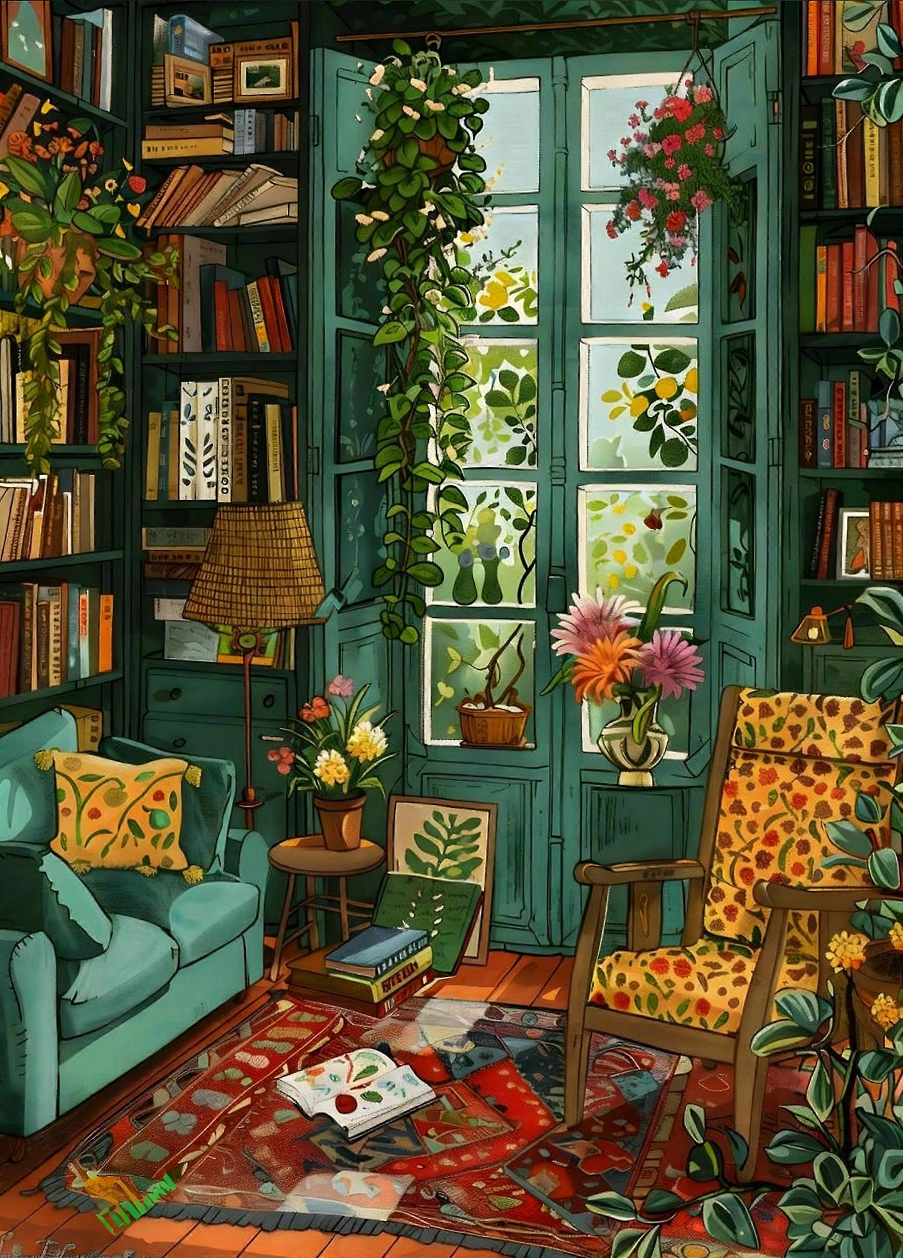 1000 Piece Jigsaw Puzzle for Adults High Difficulty Creative Brain Teaser Gift