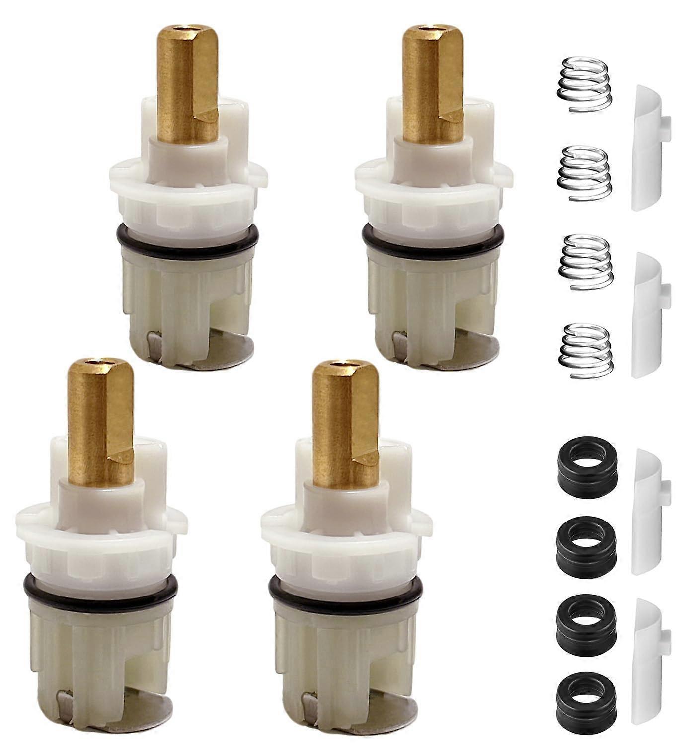 RP25513  Kit with Stem Assembly, Seat and Spring Set for Two Handle Delta Faucet Models, 4 Pack