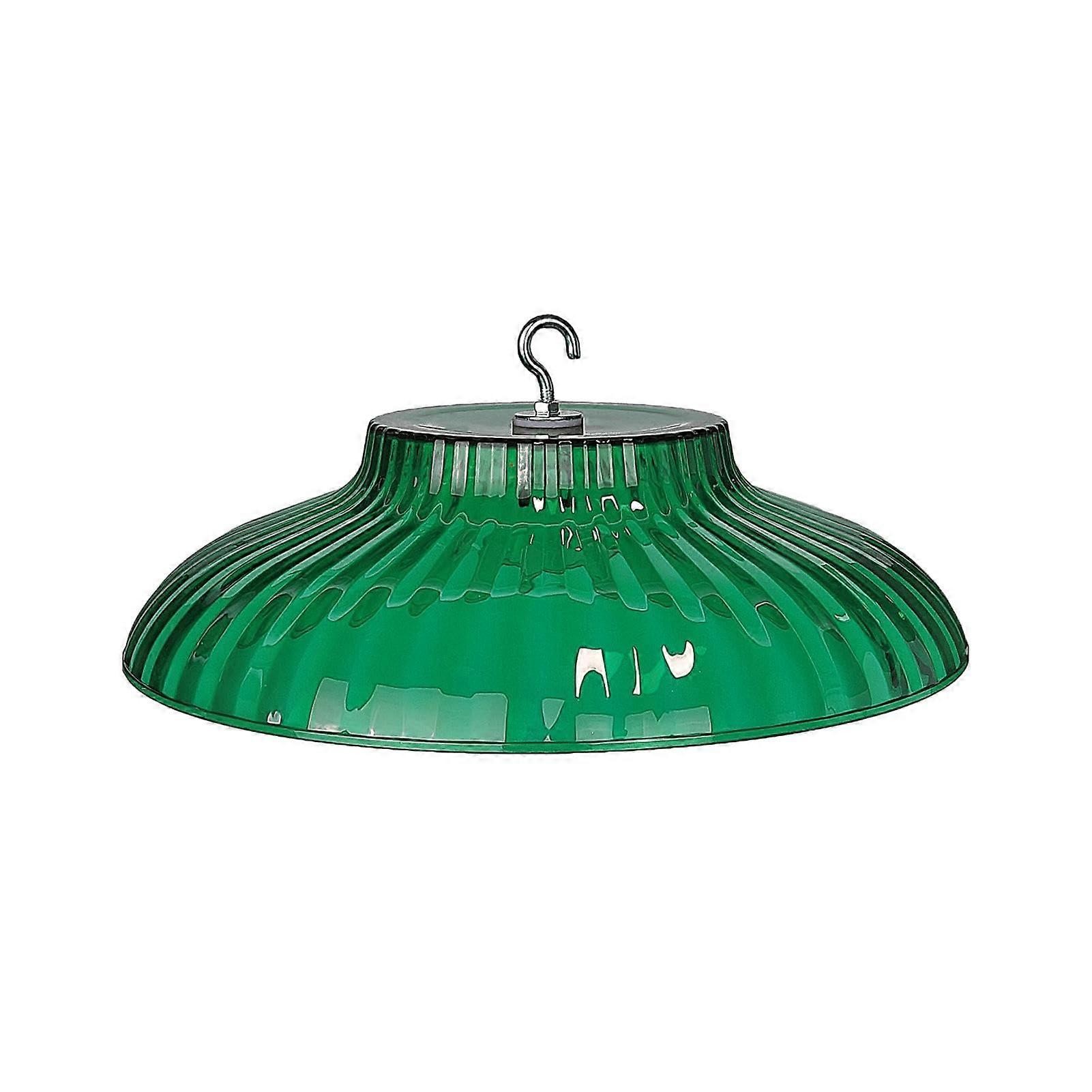 Squirrel Baffle with Hook, Waterproof Squirrel Proof Bird Feeder Guard, Outdoor Rust Resistant Green