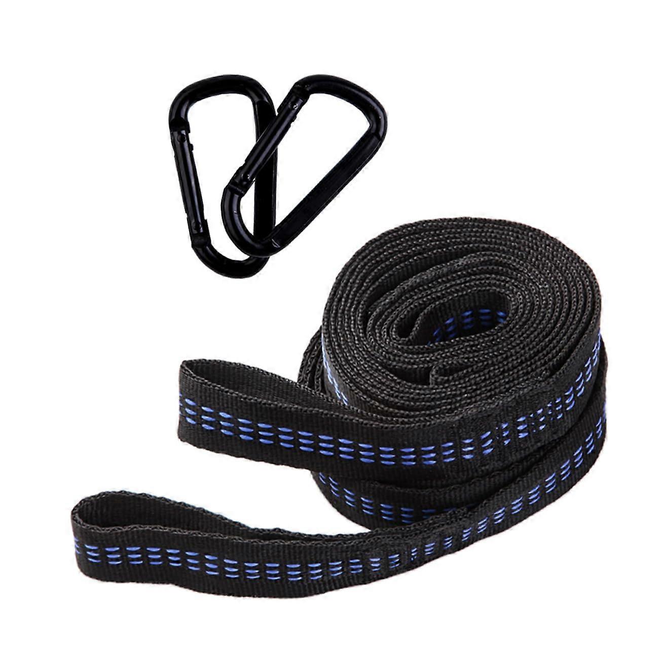 Adjustable Hammock Tree Straps Hanging Kit with Cam Buckles for Quick Outdoor Swing Setup