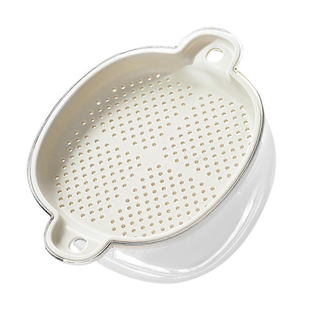 Washing Basket Double Layer Draining Basket for Vegetable Storage Holder
