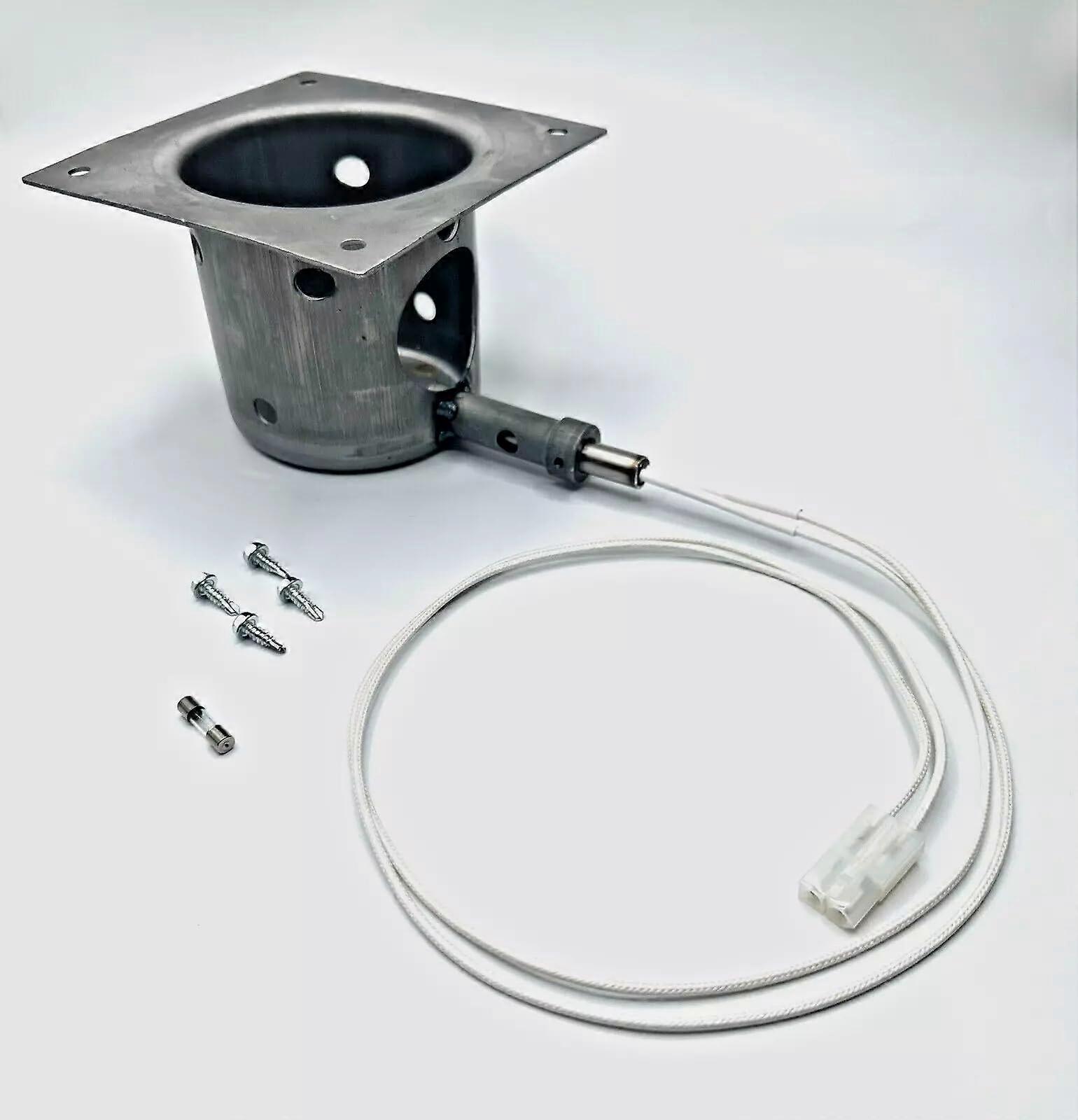 Fire Burn Pot and Hot Rod Ignitor Replacement Kit Compatible with Pit Boss BBQ Grills