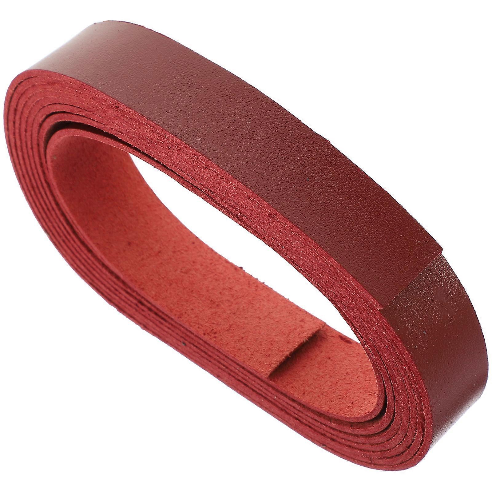 Straps for DIY Crafts Making Red Color Durable Prime Material Wide Usage 1 Roll