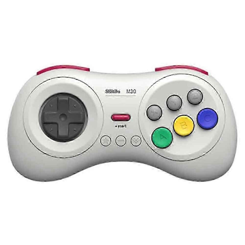M30 Bluetooth Controller Gamepad for PC Steam White