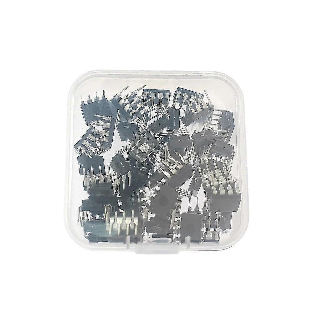 NE555P Precision Timer IC 50 Pack with Box, Wide Delay Range and Adjustable Duty Cycle
