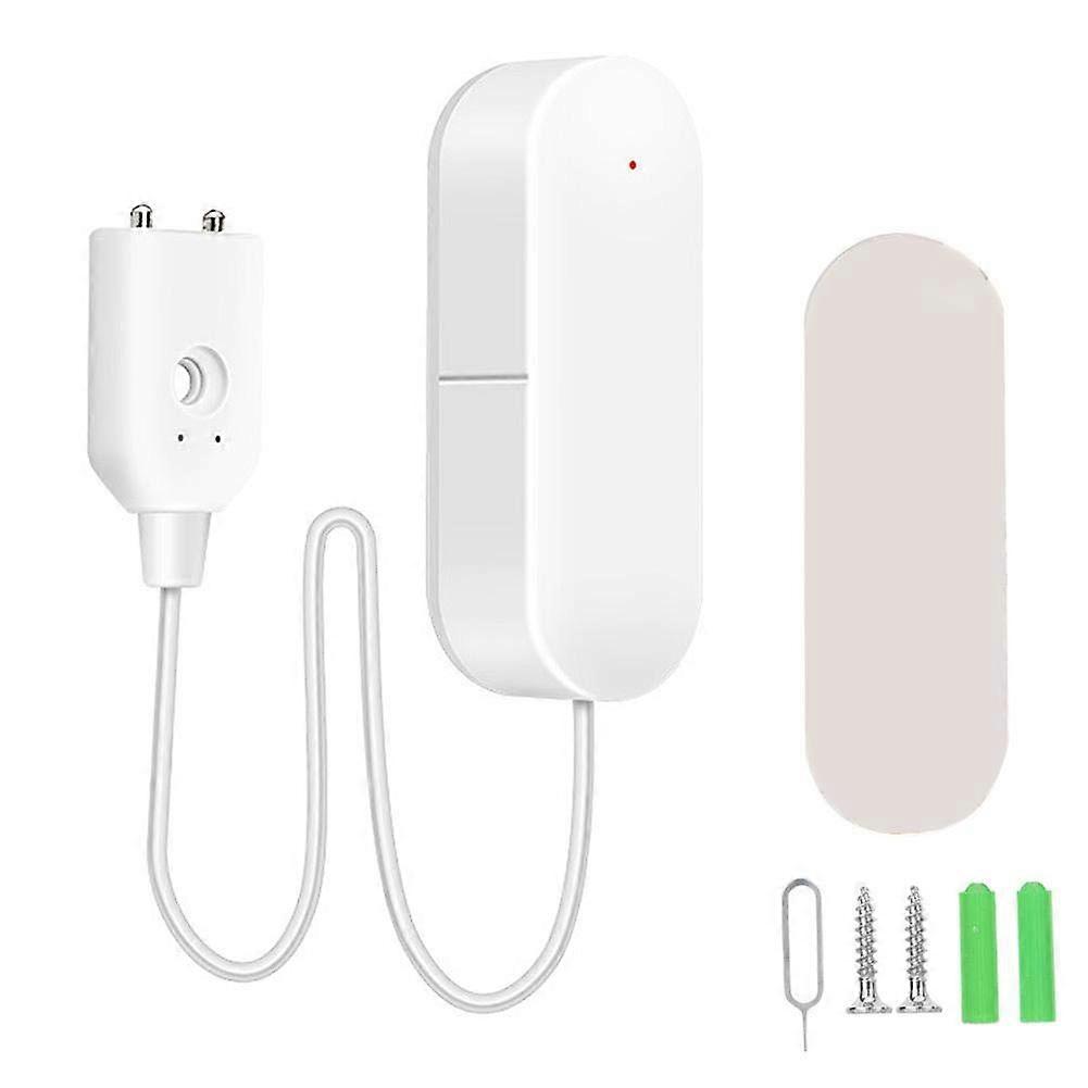 Water Leak Detector with WiFi Smart Sensor, RealTime Alerts for Home Kitchen Bathroom