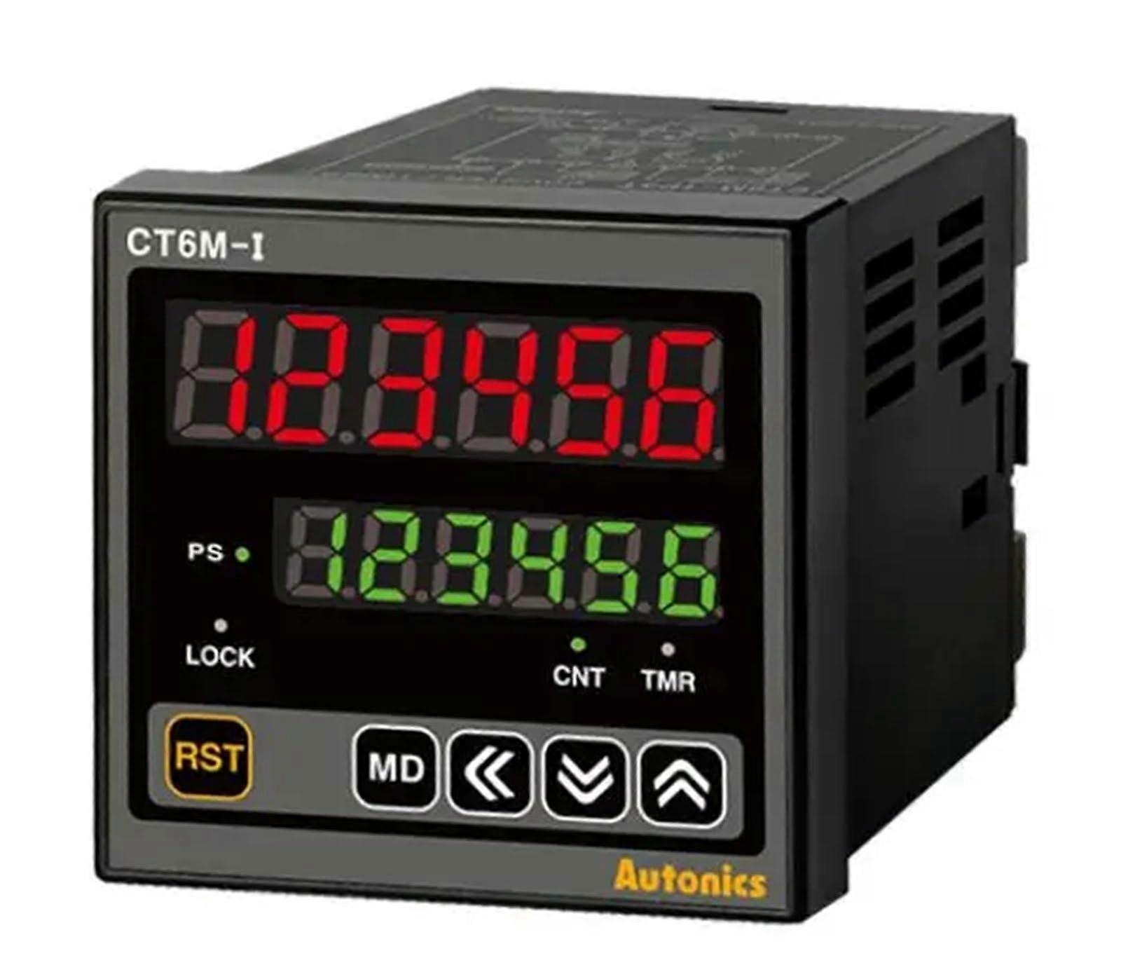 6Digit LED Digital Counter Timer with PNP NPN Input and RS485 Communication, 100240V