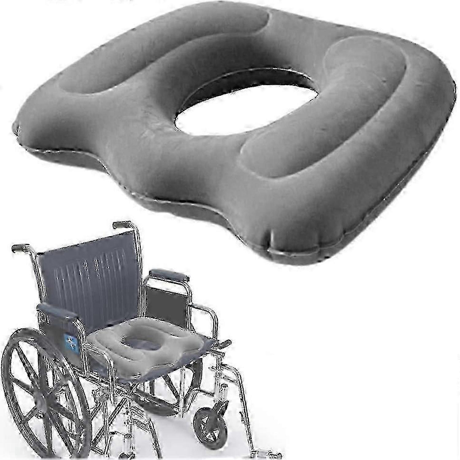 Inflatable Cushion Pad Elderly Disabled Wheelchair Seat