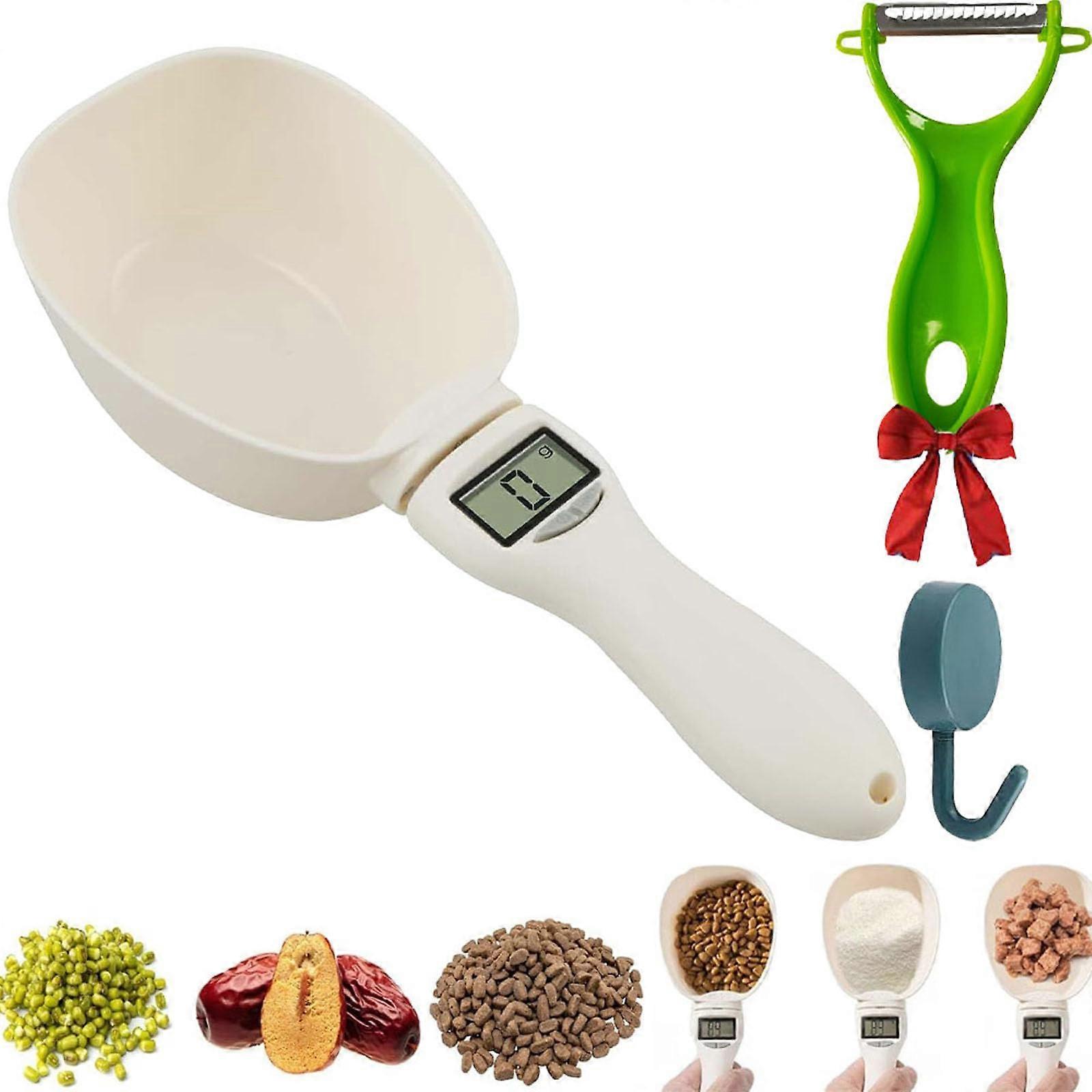 Digital Measuring Spoon with Scale, Gram Precision, Multiple Units, Detachable Head for Cooking Baking
