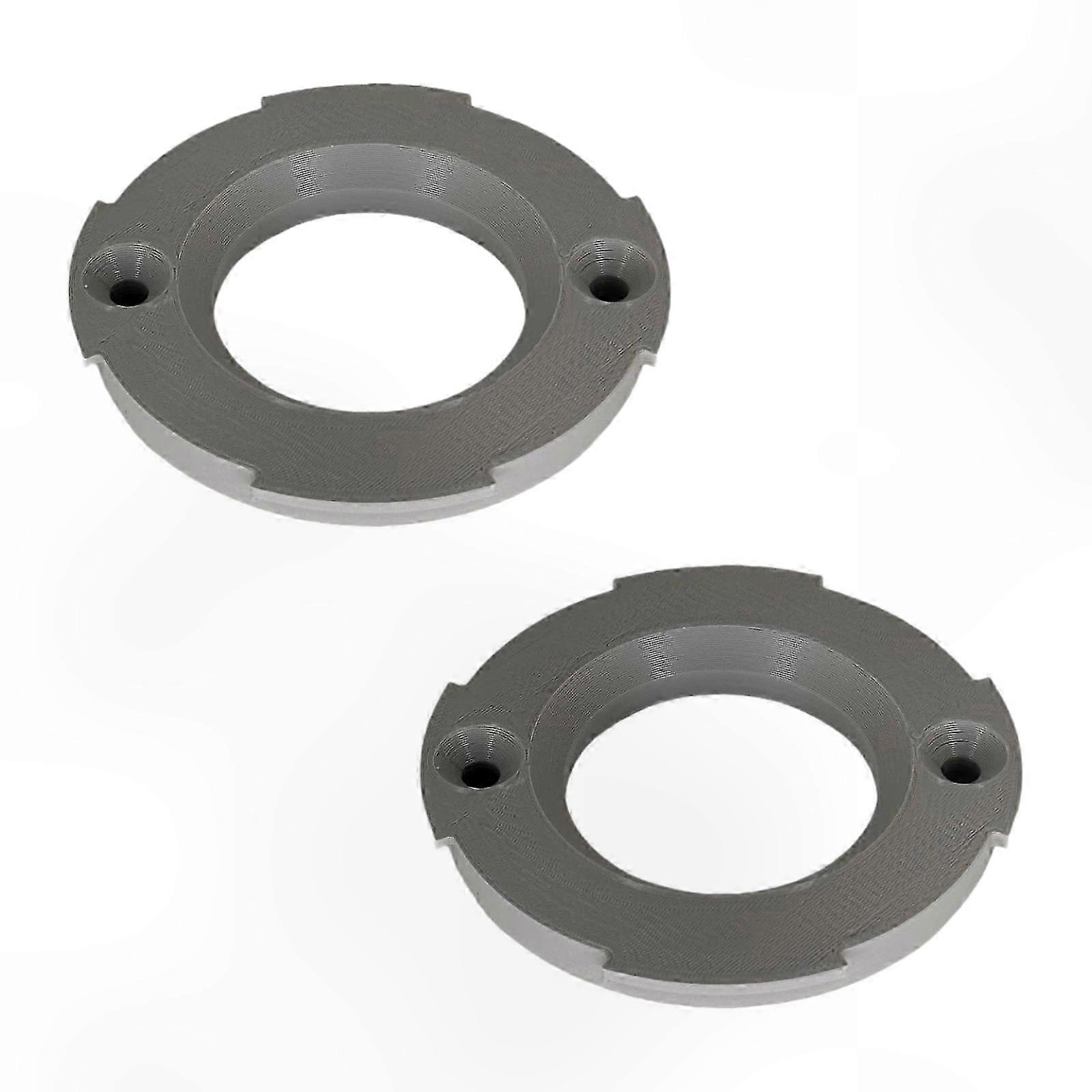 2-Pack Adjustable Wall Mounting Plates for Security Cameras with Flexible Anchors