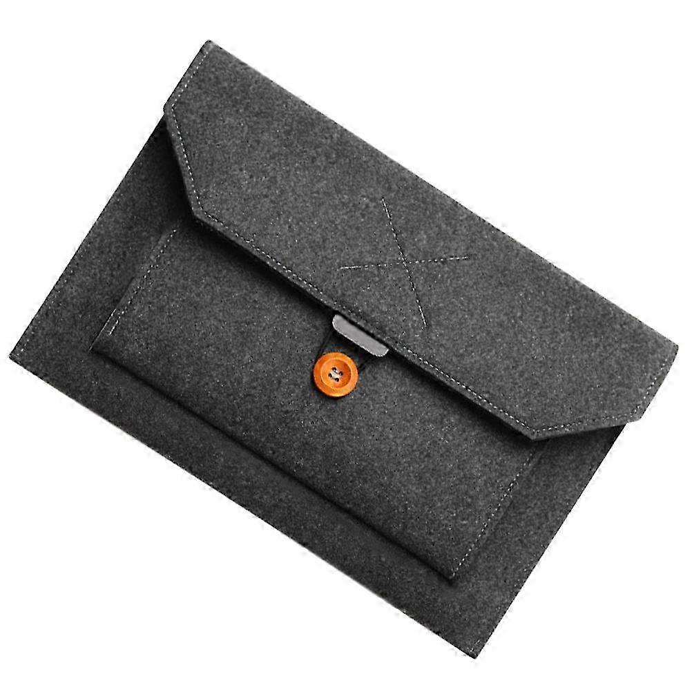 Black Computer Laptop Protector Pouch for Device Storage Felt