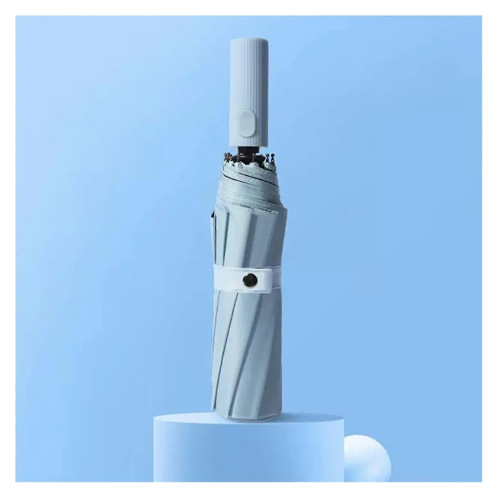 Automatic Folding Umbrella Windproof Waterproof Sun Protection Compact Travel for Rain and Sun