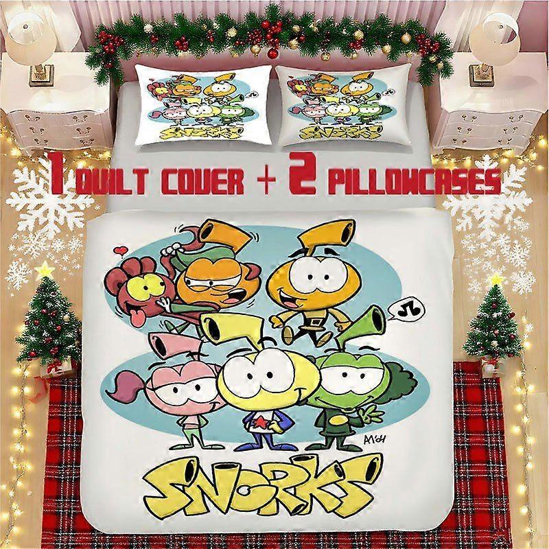 Dwarf Character Collection Soft Printed Bedding Set Polyester Fabric Decorative & Warm