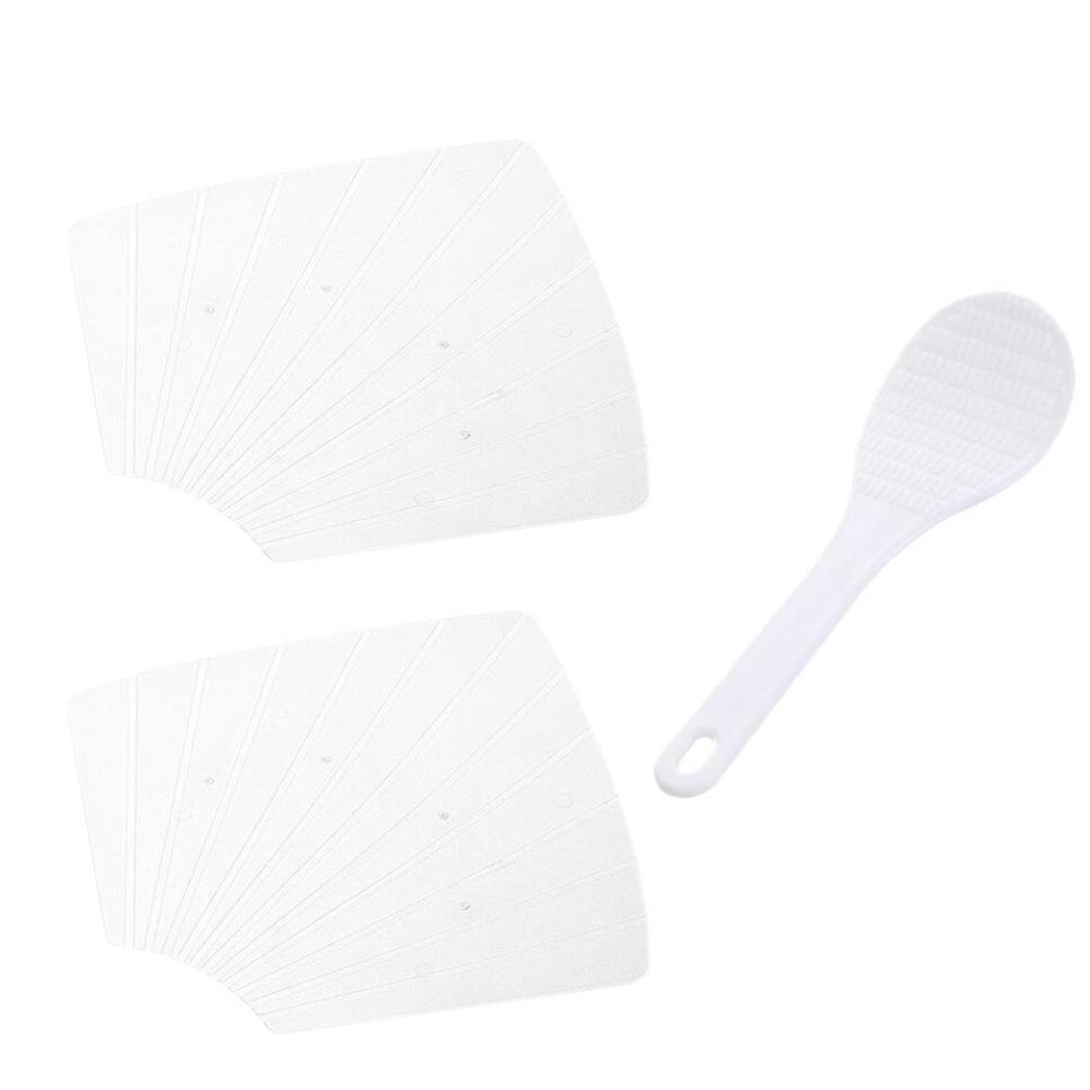 Sushi Making Tools Set for Hand-Rolled Sushi Mold 1Set White PP