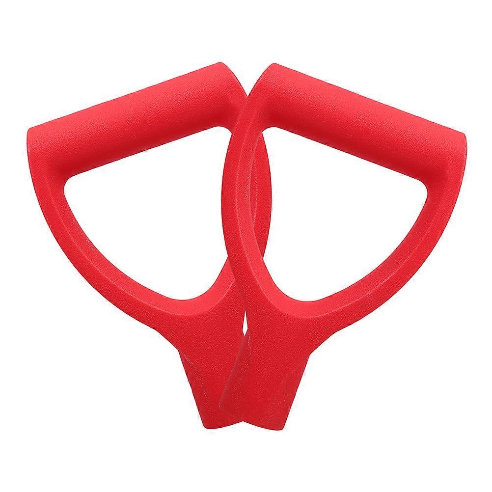 Garden Tool Handle Replacement Plastic D-Shaped Grip for 10Pcs