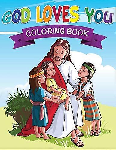 Gott liebt dich Malbuch