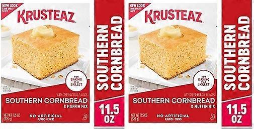 Krusteaz Southern Cornbread & Muffin Mix 2 Pack