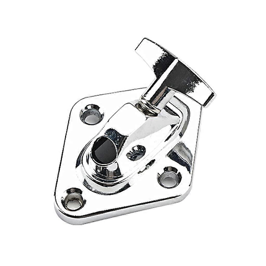 Drum Mounting Bracket for Floor Tom Leg, Secure Metal Drum Leg Mount, Versatile Replacement Part