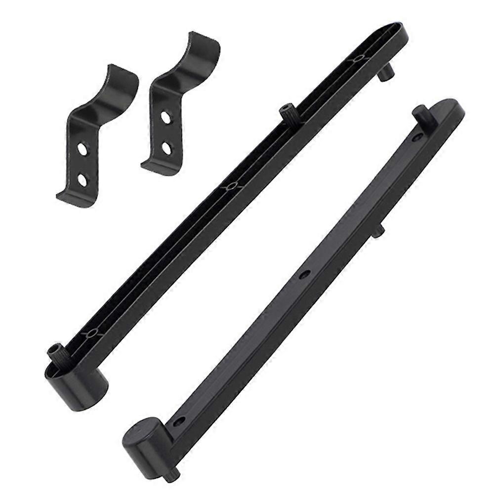 1 Set Cabinet Slides Concealed Flip-up Door Guide Track Buffer Slide Bracket