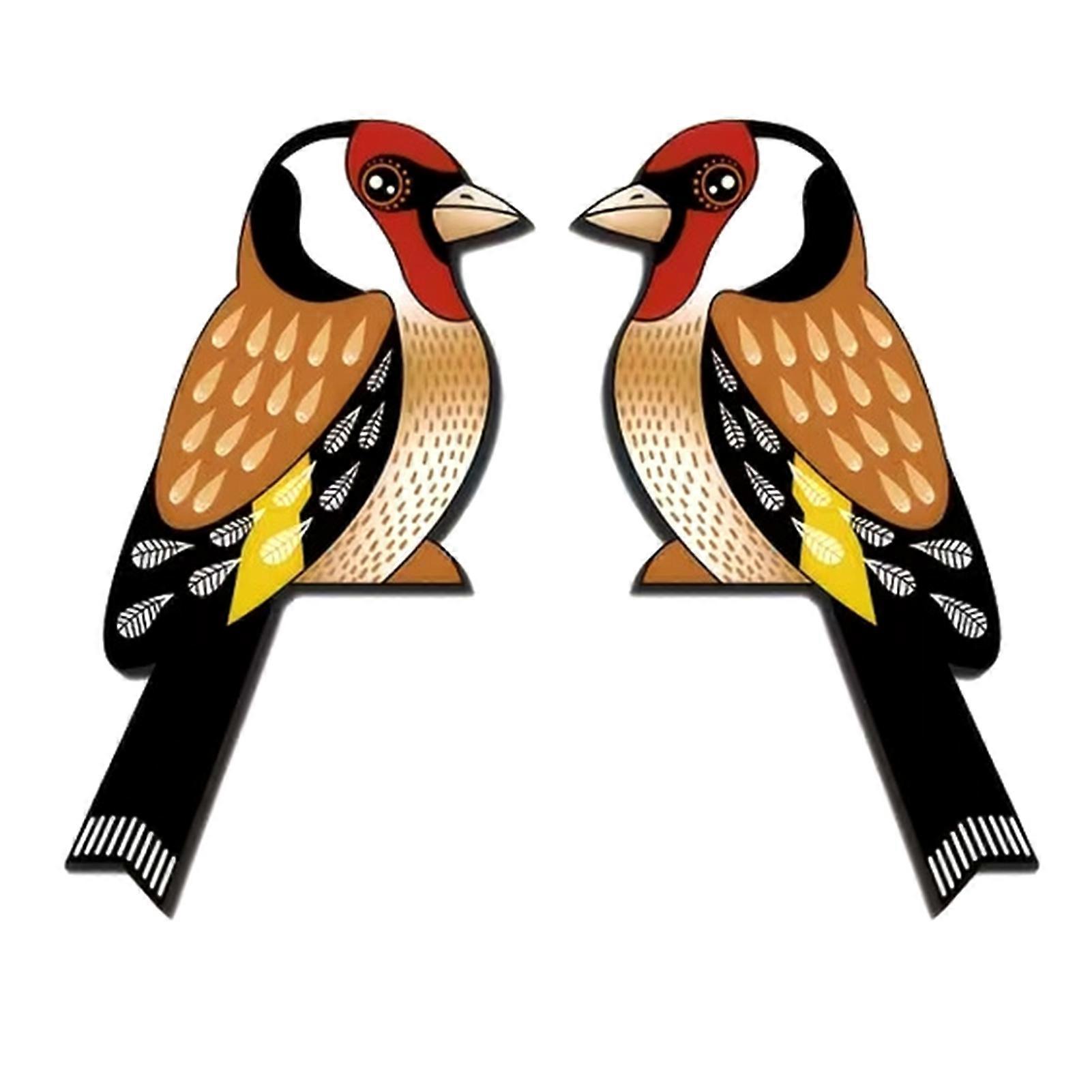 Bird Shape Door Frame Decor - Easy Attachment No Tools - for Nursery Study - Charming 3D Effect