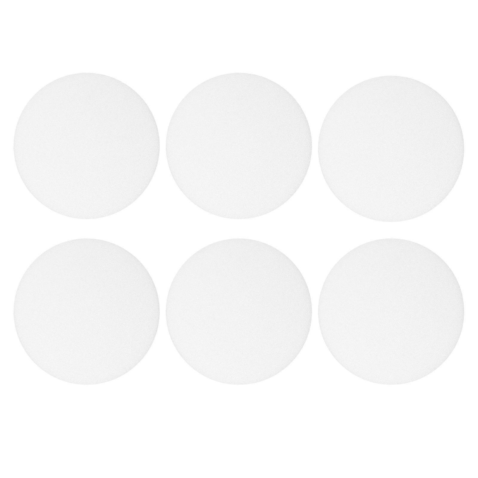 White Plastic Diffuser Lamp Shade for Light Fixture Accessories 6Pcs Set
