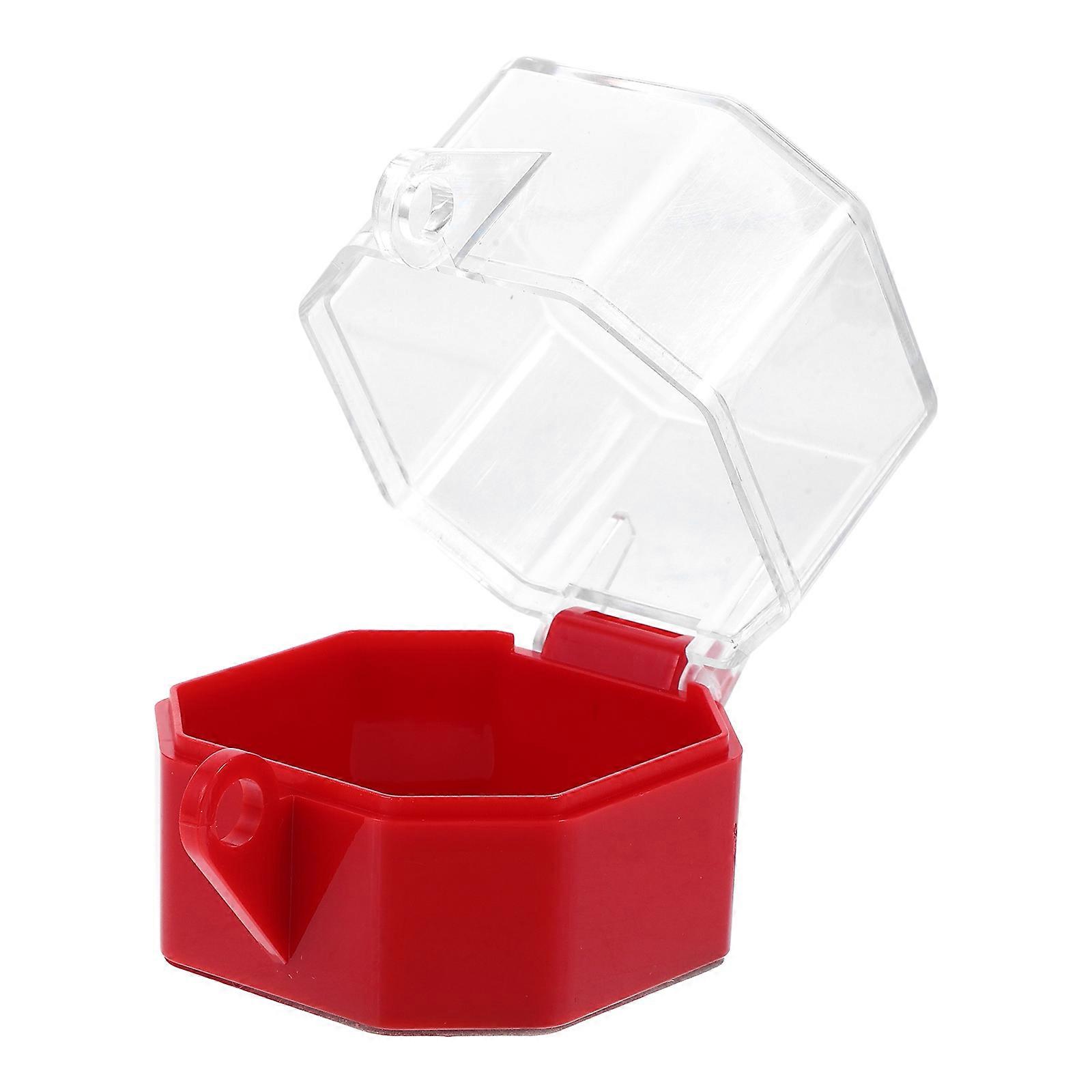 Electric Power Switch Lock Emergency Stop Button Cover Protector for