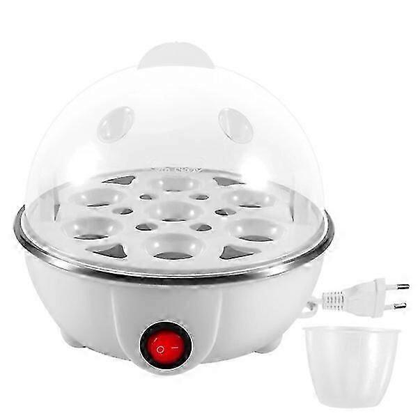 Egg cooker, white, with EU plug for fast heating