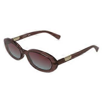 Okulary przeciwsłoneczne LONGCHAMP LO795S 612 PRZEZROCZYSTE DARK ROSE 54/18/140 DAMSKIE