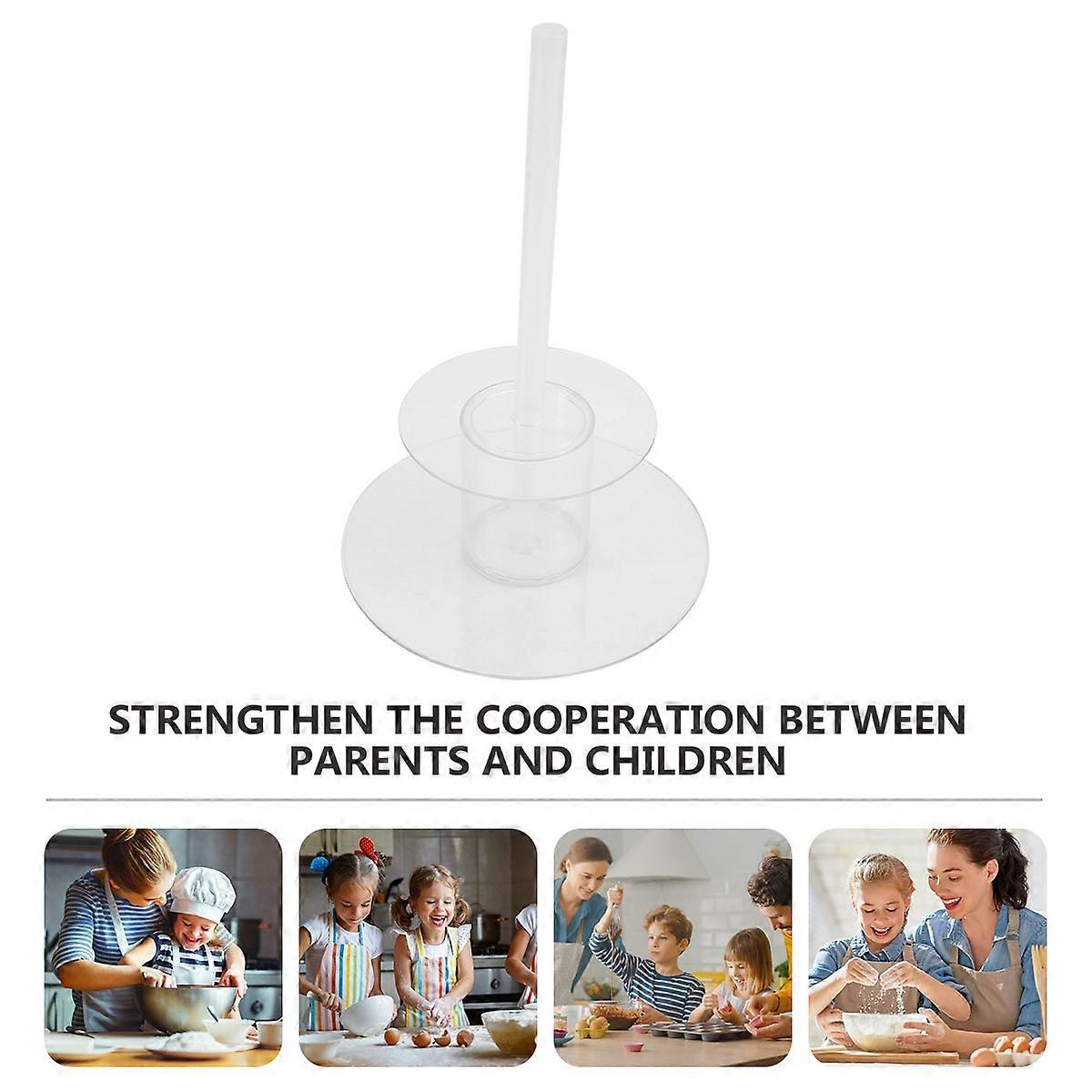 Wishing Tree Cake Decoration Creative Cake Shape Base Stand Transparent Baking Tool