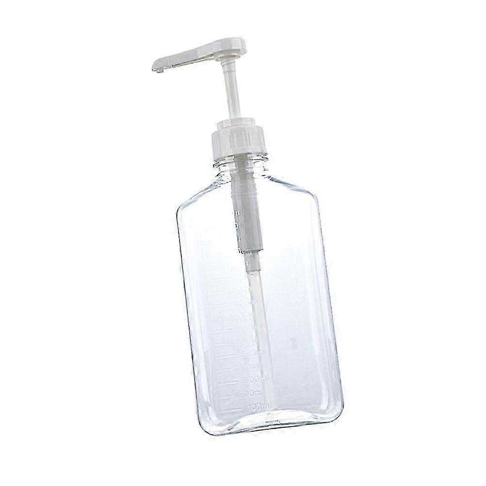 Squeeze Bottle, Transparent PP, Leakproof for Liquid Storage 1 Piece