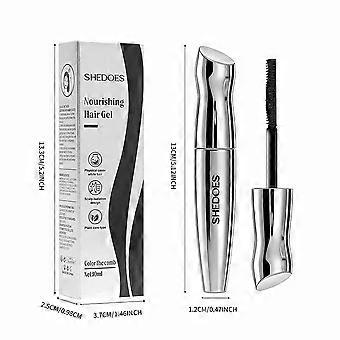 SHEDOES Bastão de retoque capilar, cobertura de cabelos brancos, à prova d'água, secagem rápida, caneta de tintura capilar natural de longa duração, ferramenta portátil de beleza para cabelos.