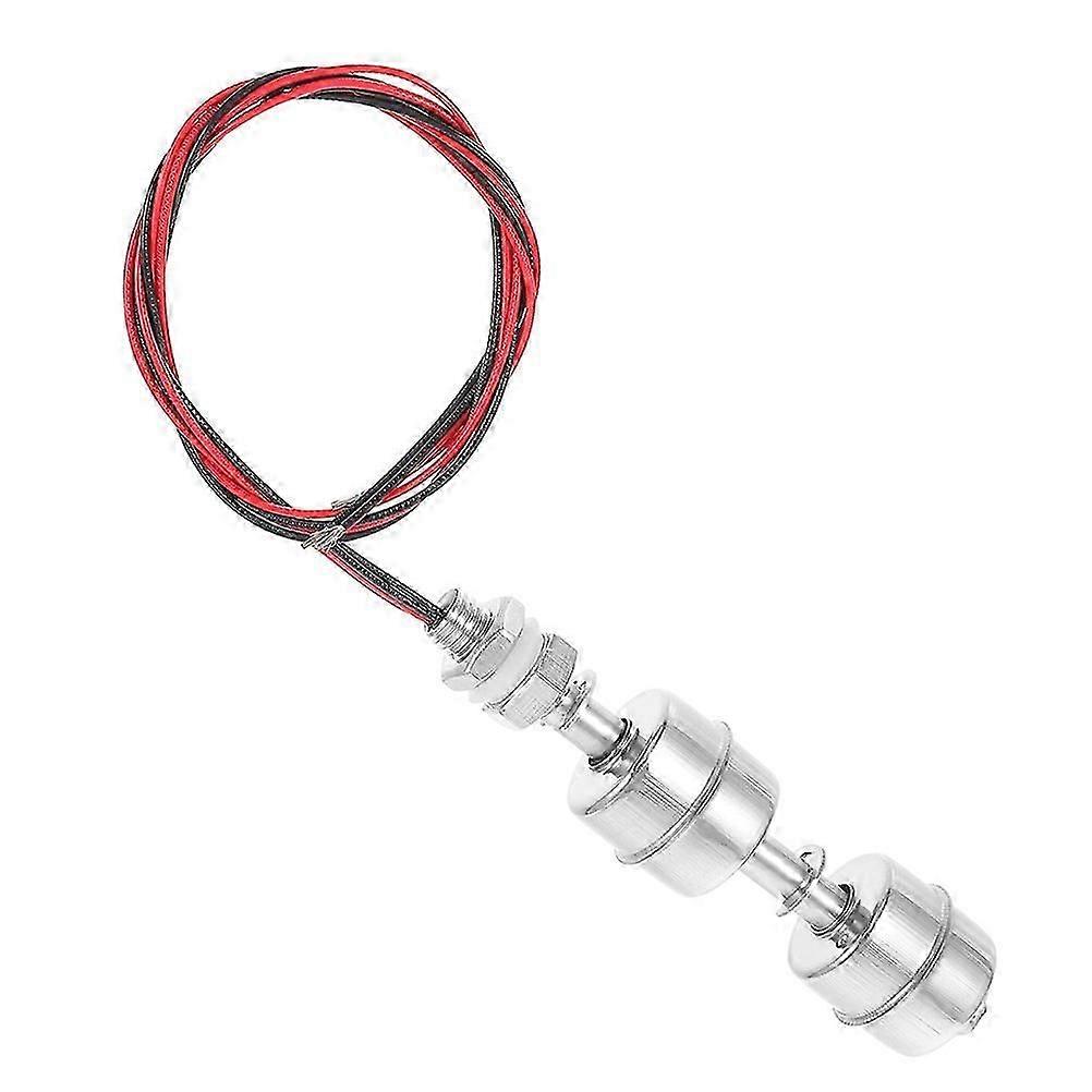 Water Tank Float Switch for Liquid Level Control 2Pcs Silver
