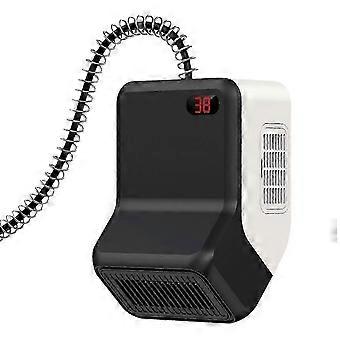 Calentador para caseta de perro de 300-600 W con termostato, 2 modos de calefacción, montaje en pared, cable antimordiscos, protección contra sobrecalentamiento, compatible con perros, gallinas y Shwy.