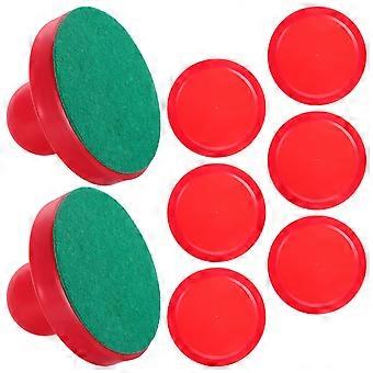 Red Table Hockey Pushers Set for Ice Hockey Game Accessories 2Sets