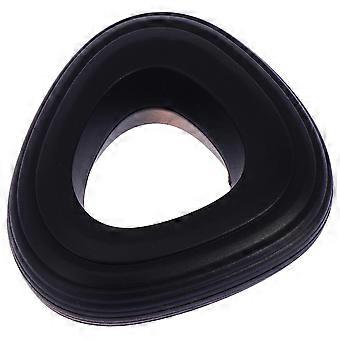 Silicone Grip Hand Grippers for Strength Training 3Pcs Black Exercise Rings