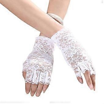 Summer Touch Screen Gloves Wedding Party Bride Mittens Mesh Fingerless Gloves