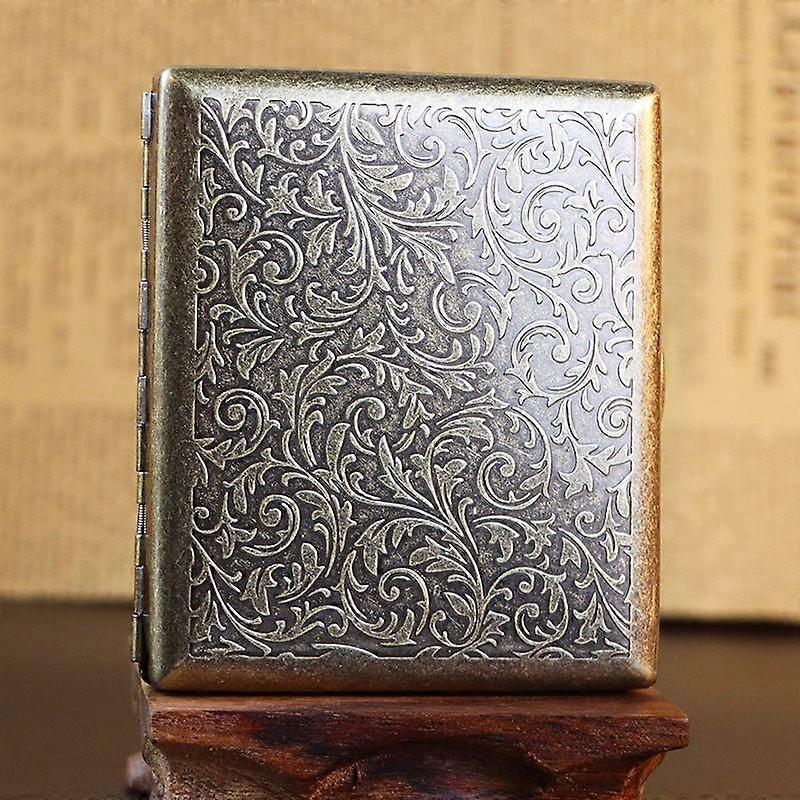 Engraved anti pressure and dustproof cigarette box