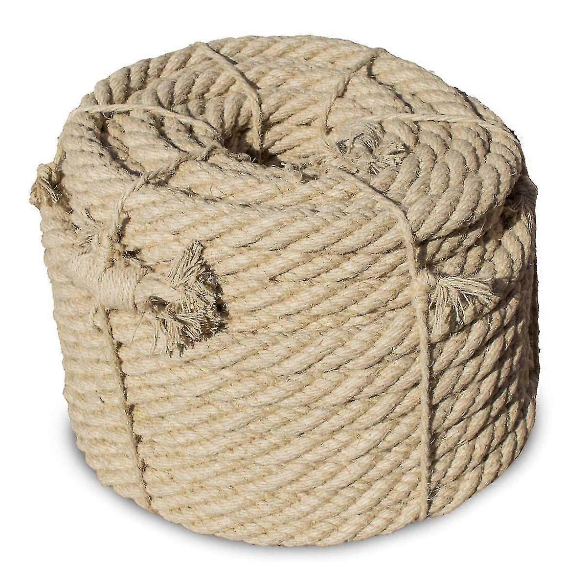 Corde naturelle 100% chanvre 30mm