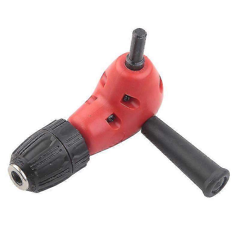 Right Angle Bend Extension Chuck Drill Adapter 90 Iron Drilling Tool