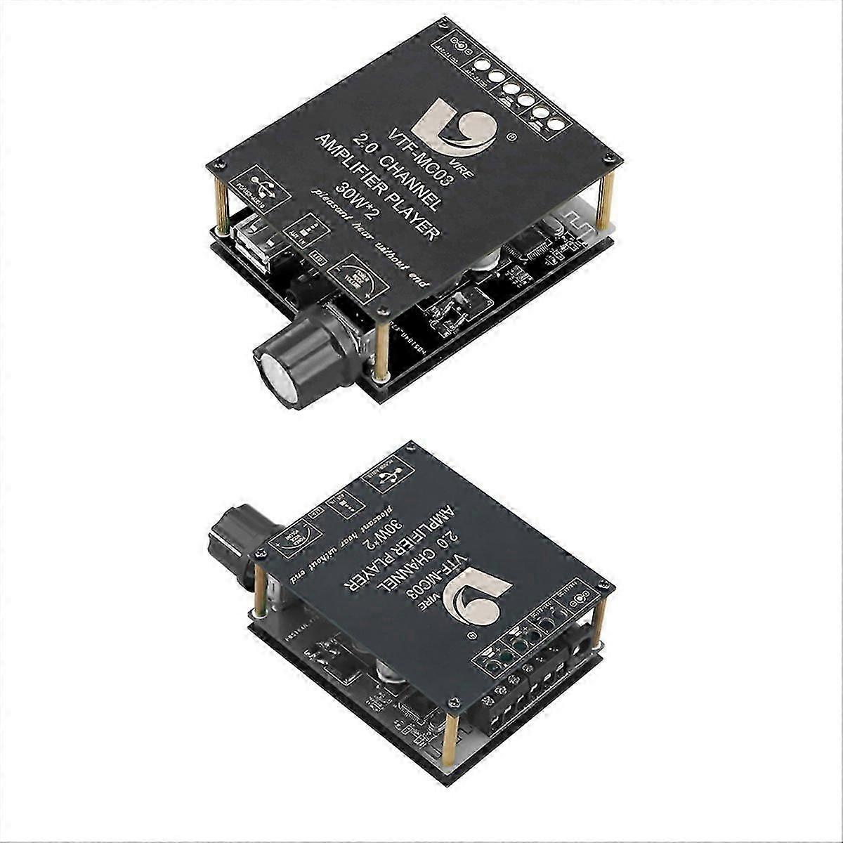 Bluetooth 5.3 Audio Amplifier Module 2x30W Dual Channel