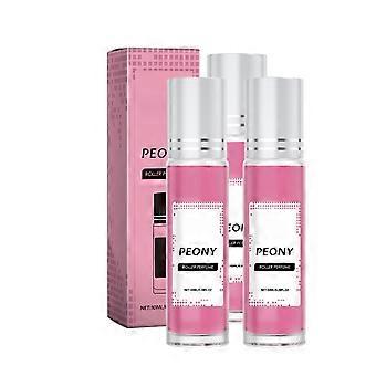 Floral Rollerball Perfume 10ml - Peony Jasmine Scent, Travel Friendly, Compact Size for Women