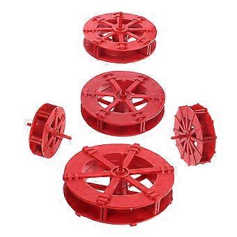 Kit de 5 pièces de roue à eau Feng Shui à monter soi-même pour décorer une fontaine d'aquarium.